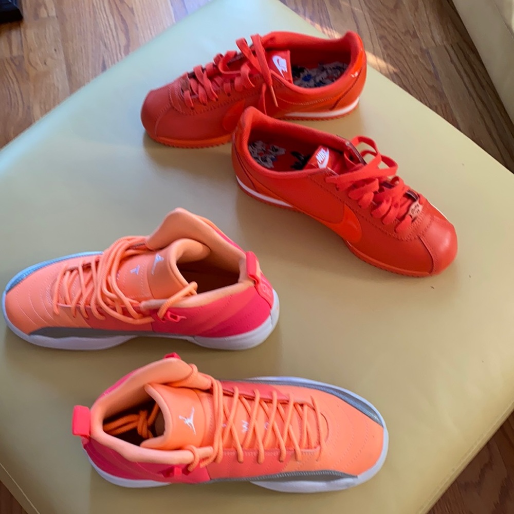 6.5Y Jordan 23 and 7.5 Nike